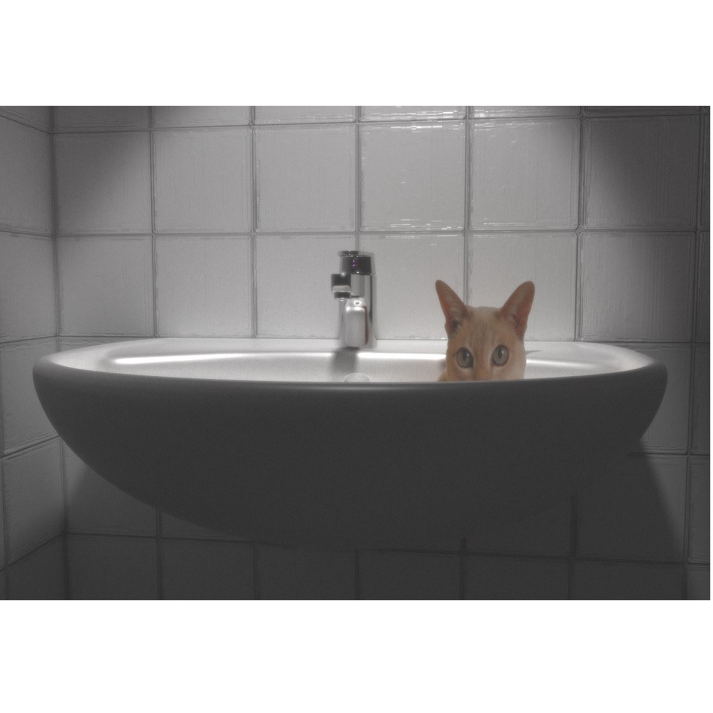 The Cat in a Basin preview image 1
